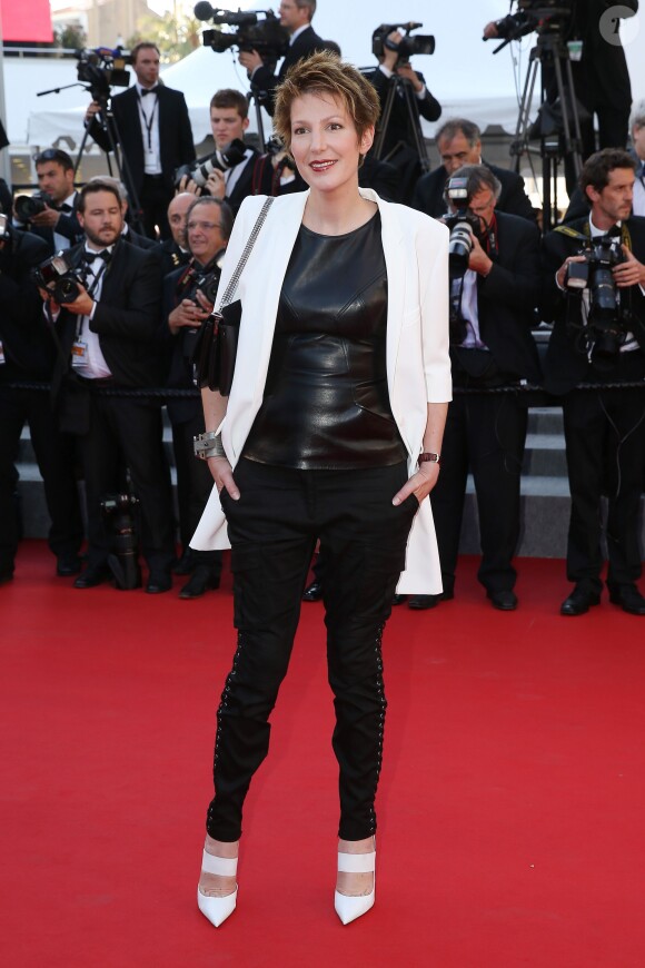 Natacha Polony - Montée des marches du film "The Little Prince" (Le Petit Prince) lors du 68 ème Festival International du Film de Cannes, à Cannes le 22 mai 2015. 