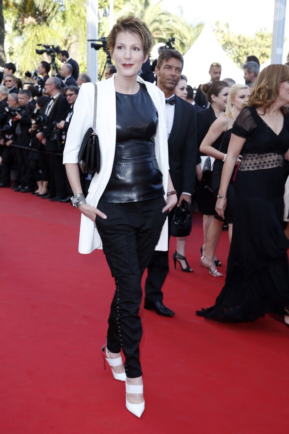 Natacha Polony - Montée des marches du film "The Little Prince" (Le Petit Prince) lors du 68 ème Festival International du Film de Cannes, à Cannes le 22 mai 2015. 
