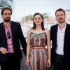Justin Kurzel, Marion Cotillard, Michael Fassbender - Photocall du film "Macbeth" lors du 68e Festival International du Film de Cannes, le 23 mai 2015.