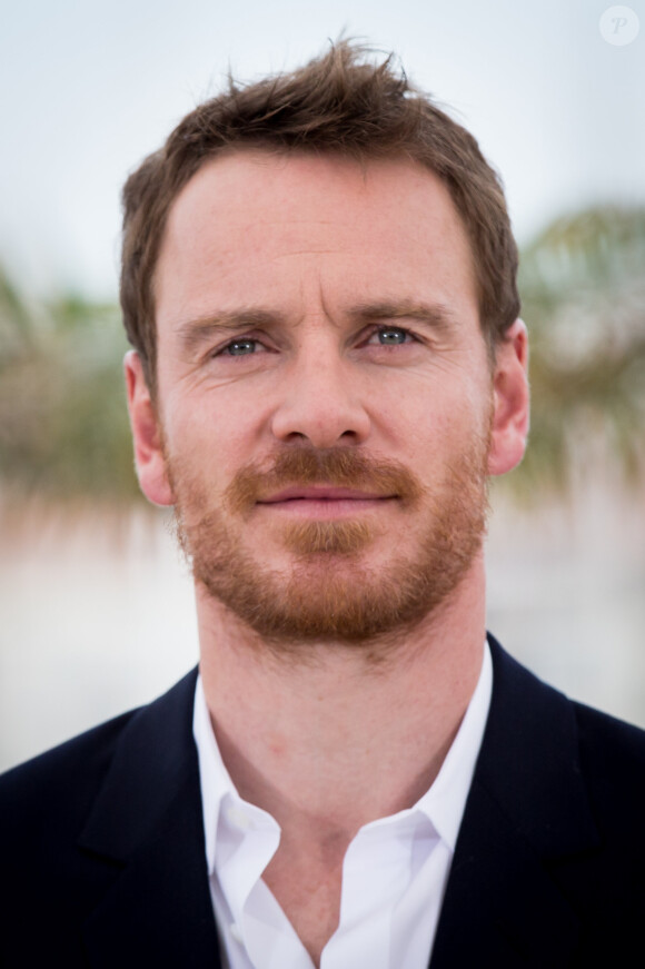 Michael Fassbender - Photocall du film "Macbeth" lors du 68e Festival International du Film de Cannes, le 23 mai 2015.