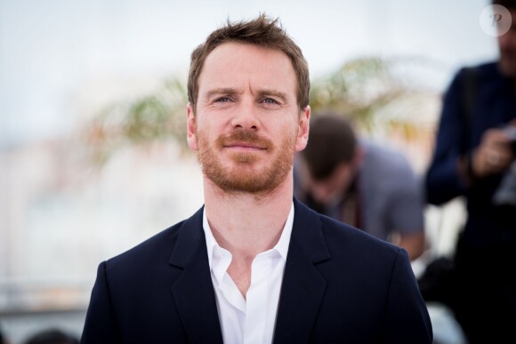 Michael Fassbender - Photocall du film "Macbeth" lors du 68e Festival International du Film de Cannes, le 23 mai 2015.
