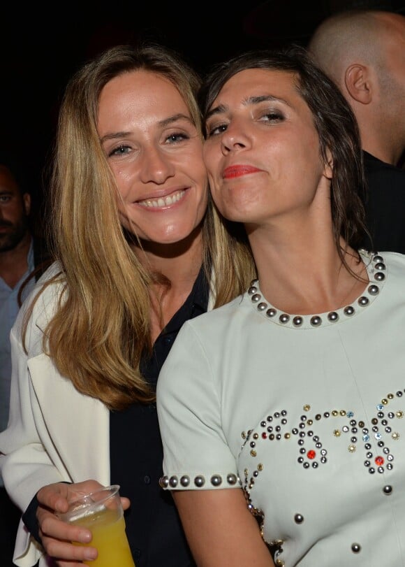 Exclusif - Cécile de France et Mathilde Serrell participent à la dernière soirée à la suite Sandra and Co organisée à l'occasion du 68e Festival international du film de Cannes, le 22 mai 2015.