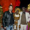 Exclusif - Richard Orlinski et Souleymane Cissé participent à la dernière soirée à la suite Sandra and Co organisée à l'occasion du 68e Festival international du film de Cannes, le 22 mai 2015.
