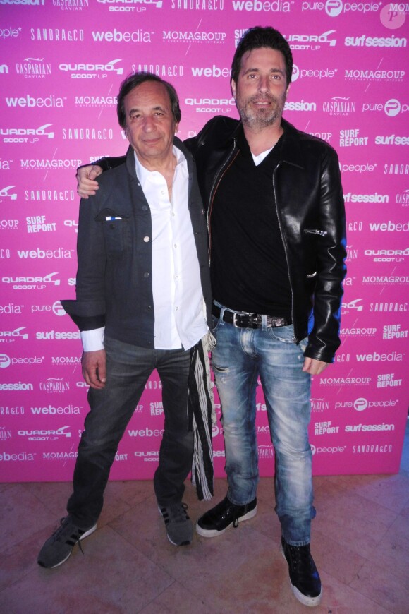 Exclusif - Richard Orlinski participe à la dernière soirée à la suite Sandra and Co organisée à l'occasion du 68e Festival international du film de Cannes, le 22 mai 2015.