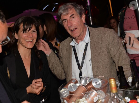 Exclusif - La comédienne Agnès Arnau et Bernard Menez participent à la dernière soirée à la suite Sandra and Co organisée à l'occasion du 68e Festival international du film de Cannes, le 22 mai 2015.