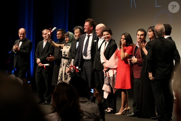 Remise des prix "Un Certain Regard" au Festival de Cannes 2015 le 23 mai