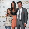 David Arquette avec sa femme Christina McLarty et sa fille Coco Arquette à la première de « Just Before I Go » à Hollywood, le 20 avril 2015  