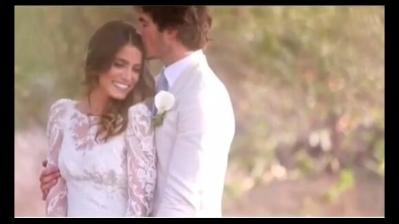 Nikki Reed dévoile une vidéo romantique de son mariage avec Ian Somerhalder