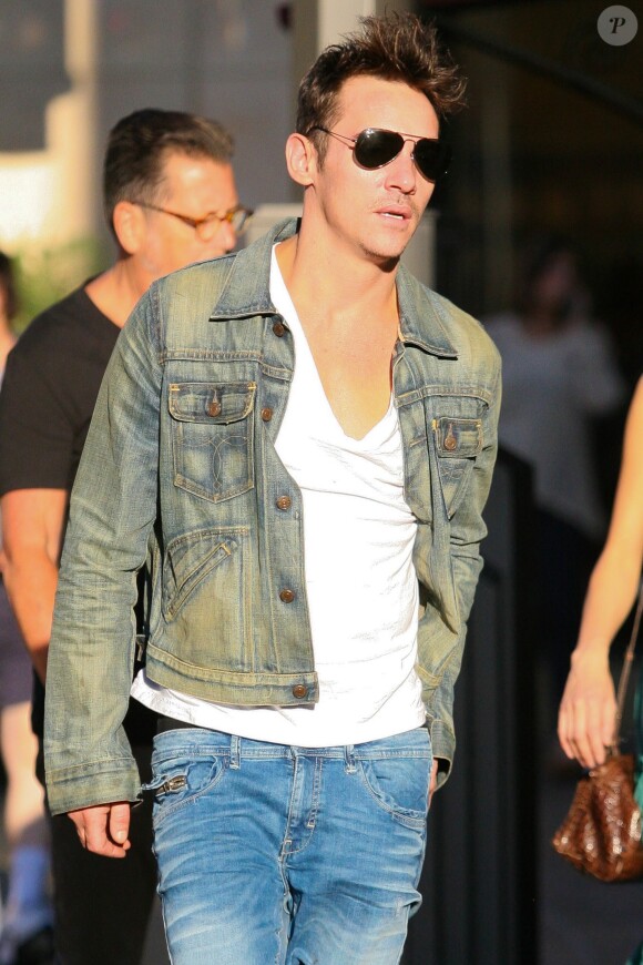 Jonathan Rhys-Meyers à Los Angeles, le 11 août 2014.