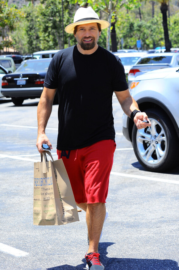 Rick Salomon fait du shopping à Calabasas, le 16 juillet 2014. 