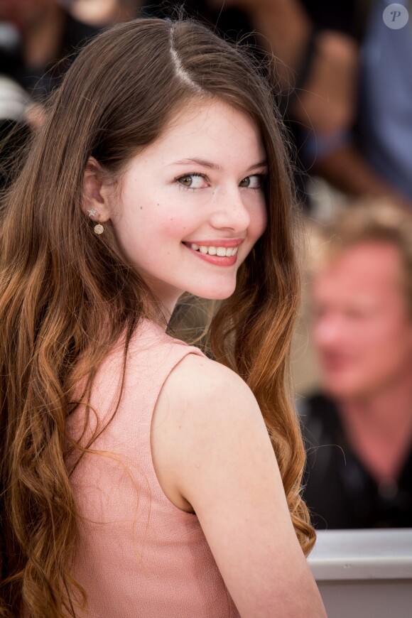 Mackenzie Foy - Photocall du film "The Little Prince" (Le Petit Prince) lors du 68ème festival international du film de Cannes le 22 mai 2015.