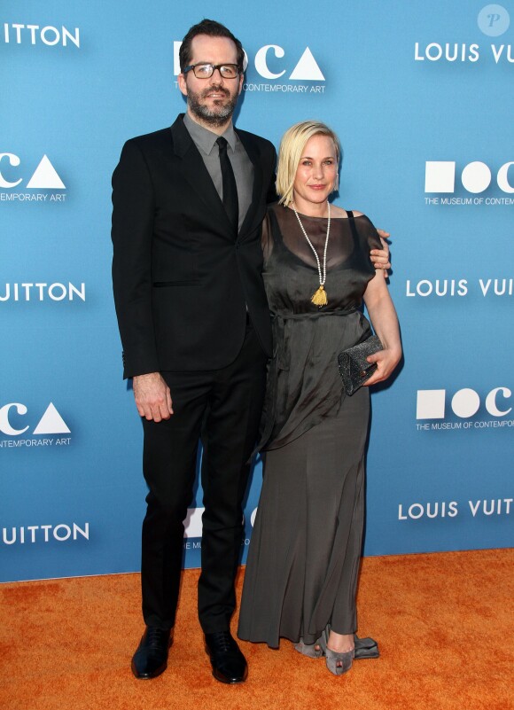 L'artiste Eric White et sa compagne Patricia Arquette assistent au gala du MOCA (Museum Of Contemporary Art) au Geffen Contemporary at MOCA. Los Angeles, le 30 mai 2015.