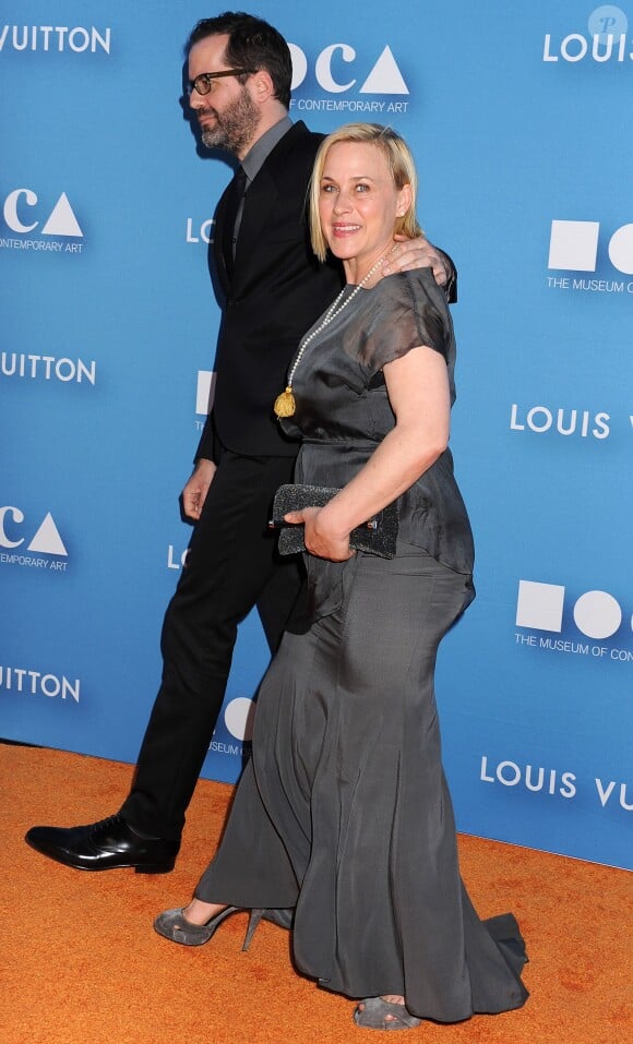Patricia Arquette et Eric White assistent au gala du MOCA (Museum Of Contemporary Art) au Geffen Contemporary at MOCA. Los Angeles, le 30 mai 2015.