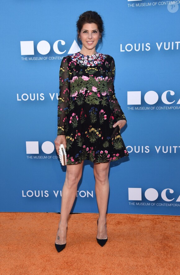Marisa Tomei assiste au gala du MOCA (Museum Of Contemporary Art) au Geffen Contemporary at MOCA. Los Angeles, le 30 mai 2015.