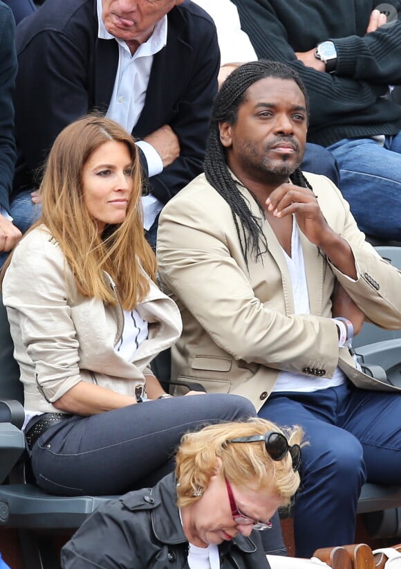 Anthony Kavanagh et sa femme Alexandra - People à Roland-Garros à Paris le 31 mai 2015.