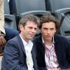Fréderic Taddeï et son fils Diego - People à Roland-Garros à Paris le 31 mai 2015.