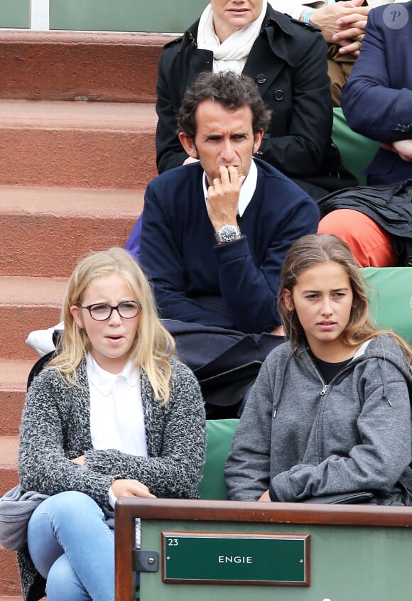 Alexandre Bompard - People à Roland-Garros à Paris le 31 mai 2015.