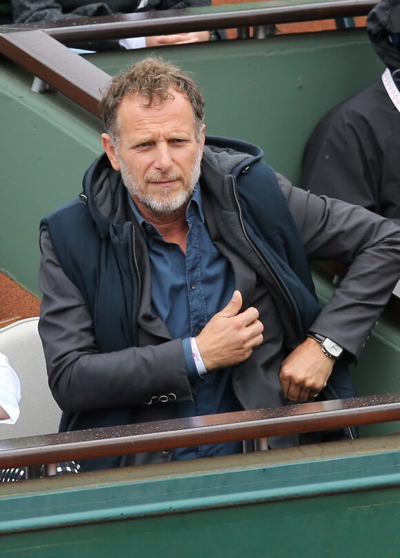 Charles Berling - People à Roland-Garros à Paris le 31 mai 2015.