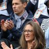 Mary Pierce - People à Roland-Garros à Paris le 31 mai 2015.