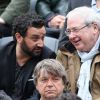 Cyril Hanouna et Jean-Paul Huchon - People à Roland-Garros à Paris le 31 mai 2015.