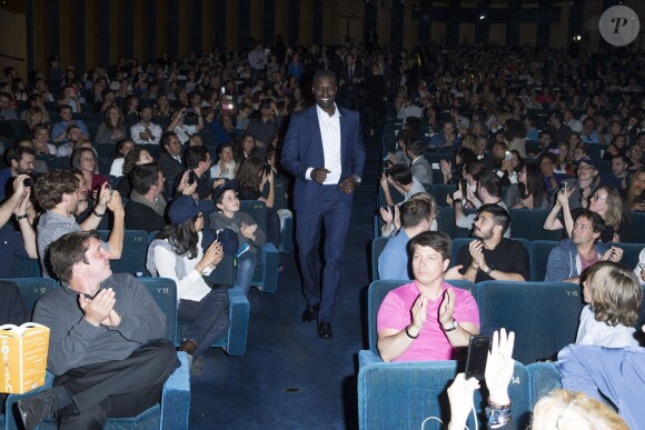Omar Sy - Première du film "Jurassic World" à l'Ugc Normandie à Paris le 29 mai 2015.