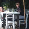 Exclusif - Iggy Azalea et son petit ami Nick Young déjeunent au restaurant à West Hollywood, le 13 juin 2014.