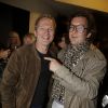 Philippe Lefebvre et Thomas Seraphine - After-party pour le lancement de la 3e saison de la série Hard, au cinéma Max Linder, à Paris, France, le 1er juin 2015.