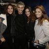 Doria Tillier, Francois Vincentelli, Zoe Felix et Nadia Fares - After-party pour le lancement de la 3e saison de la série Hard, au cinéma Max Linder, à Paris, France, le 1er juin 2015.