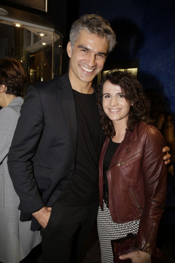 Francois Vincentelli et Anne-Laure Gruet - After-party pour le lancement de la 3e saison de la série Hard, au cinéma Max Linder, à Paris, France, le 1er juin 2015.