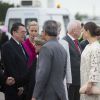 La princesse Victoria de Suède et le prince Daniel accueillaient le 2 juin 2015 à Stockholm le président Indien Shri Pranab Mukherjee, en visite officielle pour trois jours