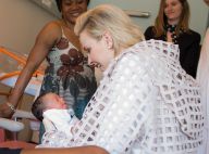 Charlene de Monaco, retour à la maternité : La jeune maman émue et câline...