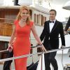 Sarah Ferguson et son nouveau compagnon Manuel Fernandez à Cannes, le 21 mai 2015.
