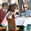 Exclusif - Hugh Laurie et Elizabeth Debicki - Tournage de la série "The night manager" à Majorque en Espagne le 5 juin 2015. 