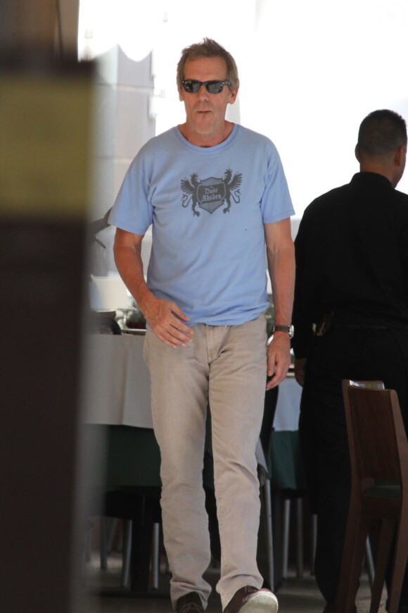 Exclusif - Hugh Laurie - Tournage de la série "The night manager" à Majorque en Espagne le 5 juin 2015. 