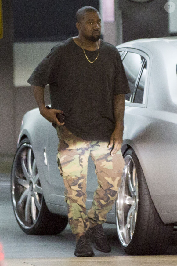 Exclusif - Kanye West arrivent à la Soho House à West Hollywood, le 7 juin 2015.