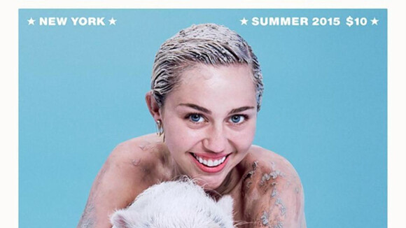 Miley Cyrus, copain comme cochon : Elle pose complètement nue avec Bubba Sue