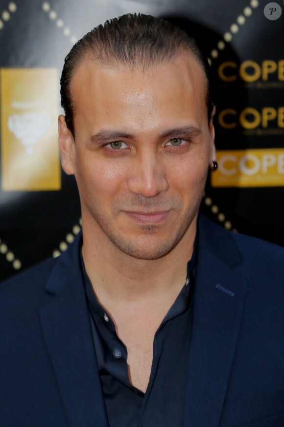Merwan Rim - Photocall "Prix Gold de la TNT 2015" au théâtre Bobino à Paris, le 9 juin 2015