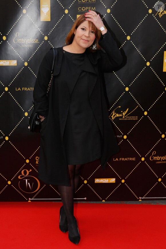 Kenza Braiga (Loft Story) - Photocall "Prix Gold de la TNT 2015" au théâtre Bobino à Paris, le 9 juin 2015