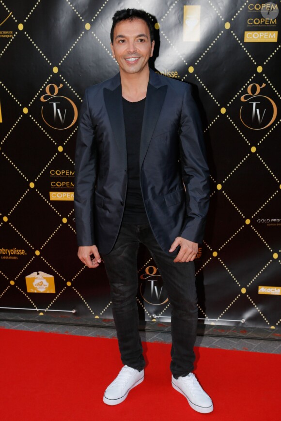 Kamel Ouali - Photocall "Prix Gold de la TNT 2015" au théâtre Bobino à Paris, le 9 juin 2015