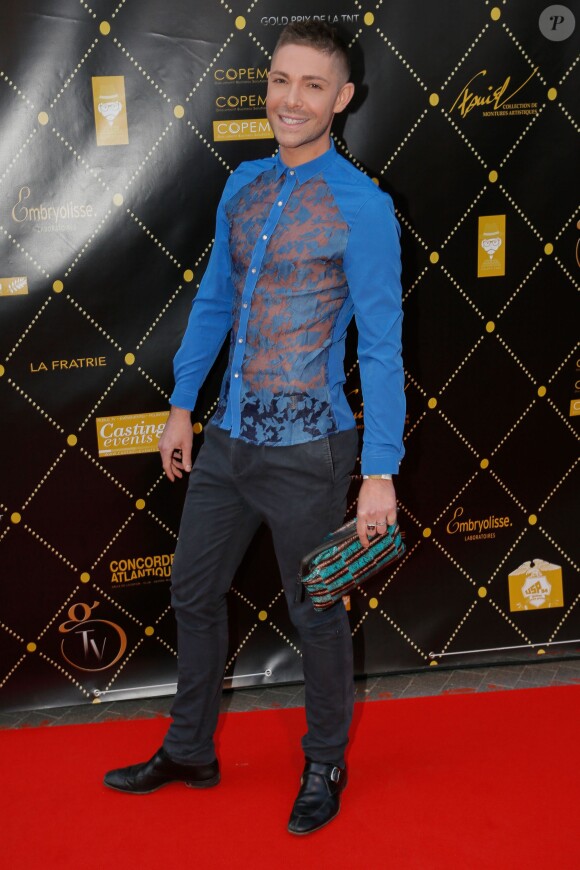 Sam Zirah - Photocall "Prix Gold de la TNT 2015" au théâtre Bobino à Paris, le 9 juin 2015