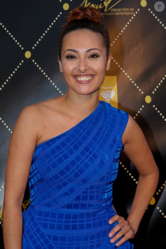 Hedia Charni - Photocall "Prix Gold de la TNT 2015" au théâtre Bobino à Paris, le 9 juin 2015