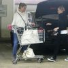 Exclusif - No Web - No Blog - Prix Spécial - Nicole Richie et sa belle soeur Cameron Diaz font des courses ensemble dans un supermarché Le 09 Mai 2015  