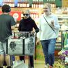 Exclusif - No Web - No Blog - Prix Spécial - Nicole Richie et sa belle soeur Cameron Diaz font des courses ensemble dans un supermarché Le 09 Mai 2015  