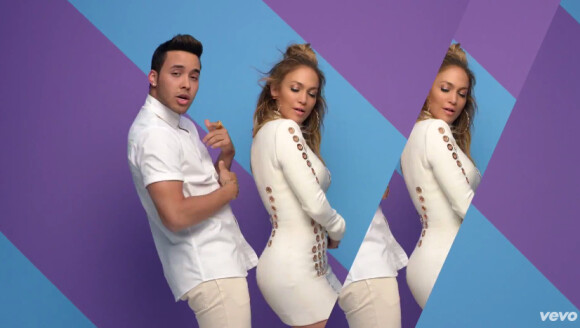 Jennifer Lopez - Image tirée du clip Back It Up, interprété par Prince Royce et Pitbull, sur Youtube le 9 juin 2015