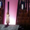 Marion Cotillard dans la pièce "Jeanne d'Arc au bucher" à New York le 10 juin 2015.