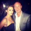 Jade Leboeuf avec son papa, l'ex-footballeur Frank Leboeuf