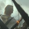 Kate Upton incarne une Athena sulfureuse pour le jeu Game of War - Fire Age. Novembre 2014.