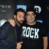 Cyril Hanouna et le Dj Tefa, lors du showcase à l'occasion de la sortie du disque TPMZ - Touche pas à ma Zik au VIP Room à Paris, le 12 juin 2015.