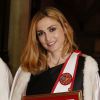 Julie Gayet intronisée ambassadrice des vins de Saint-Emilion par la Confrérie de la Jurade le 13 juin 2015.
