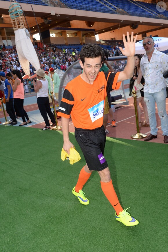 Michael Gregorio lors du Charity Football Game au Grand Stade de Marrakech, le 14 juin 2015